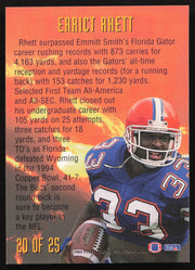 Errict Rhett Autographed 1994 Fleer NFL Prospects Rookie Card #20 Tampa Bay Buccaneers SKU #260811