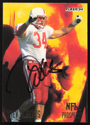 Trev Alberts Autographed 1994 Fleer NFL Prospects Rookie Card #2 Indianapolis Colts SKU #260816