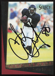 Curtis Conway Autographed 1993 Score Select Rookie Card #167 Chicago Bears SKU #260851