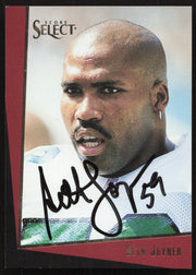 Seth Joyner Autographed 1993 Score Select Card #163 Philadelphia Eagles SKU #260854