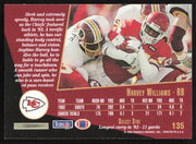 Harvey Williams Autographed 1993 Score Select Card #135 Kansas City Chiefs SKU #260868