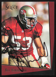 Bill Romanowski Autographed 1993 Score Select Card #85 San Francisco 49ers SKU #260888
