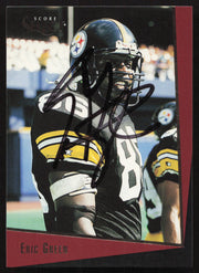 Eric Green Autographed 1993 Score Select Card #64 Pittsburgh Steelers SKU #260899