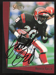 Harold Green Autographed 1993 Score Select Card #4 Cincinnati Bengals SKU #260923