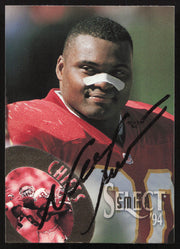 Neil Smith Autographed 1994 Score Select Card #24 Kansas City Chiefs SKU #260929