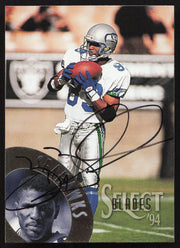 Brian Blades Autographed 1994 Score Select Card #191 Seattle Seahawks SKU #260938