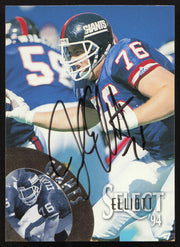 John Jumbo Elliott Autographed 1994 Score Select Card #56 New York Giants SKU #260945