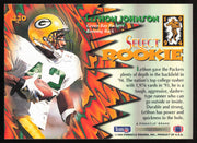 LeShon Johnson Autographed 1994 Score Select Rookie Card #220 Green Bay Packers SKU #260954