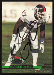 Corey Miller Autographed 1993 Stadium Club Card #257 New York Giants SKU #260969