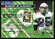 Robert Blackmon Autographed 1993 Stadium Club Card #179 Seattle Seahawks SKU #260977