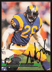 Anthony Newman Autographed 1993 Stadium Club Card #256 Los Angeles Rams SKU #260978