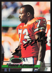 Simon Fletcher Autographed 1993 Stadium Club Card #427 Denver Broncos SKU #260985