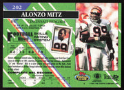 Alonzo Mitz Autographed 1993 Stadium Club Card #202 Cincinnati Bengals SKU #260987
