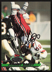 Johnny Bailey Autographed 1993 Stadium Club Card #81 Arizona Cardinals SKU #261003
