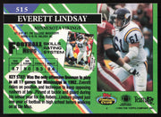 Everett Lindsay Autographed 1993 Stadium Club Card #515 Minnesota Vikings SKU #261008