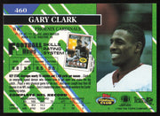 Gary Clark Autographed 1993 Stadium Club Card #460 Washington Redskins SKU #261016