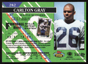 Carlton Gray Autographed 1993 Stadium Club Rookie Card #282 Seattle Seahawks SKU #261030