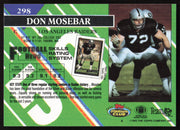 Don Mosebar Autographed 1993 Stadium Club Card #298 Los Angeles Raiders SKU #261032