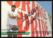 Anthony Munoz Autographed 1993 Stadium Club Card #122 Cincinnati Bengals SKU #261035