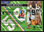 Tony Bennett Autographed 1993 Stadium Club Card #313 Green Bay Packers SKU #261045