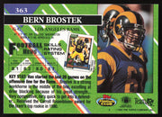 Bern Brostek Autographed 1993 Stadium Club Card #363 Los Angeles Rams SKU #261049