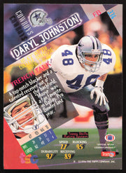 Daryl Johnston Autographed 1994 Stadium Club Card #334 Dallas Cowboys SKU #261055