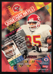 Jonathan Hayes Autographed 1994 Stadium Club Card #214 Kansas City Chiefs SKU #261056