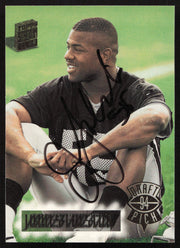 James Folston Autographed 1994 Stadium Club Card #57 Los Angeles Raiders SKU #261058