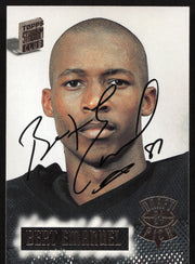 Bert Emanuel Autographed 1994 Stadium Club Rookie Card #379 Atlanta Falcons SKU #261063