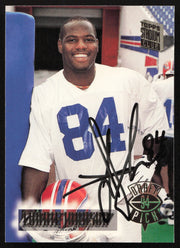 Lonnie Johnson Autographed 1994 Stadium Club Rookie Card #368 Buffalo Bills SKU #261064