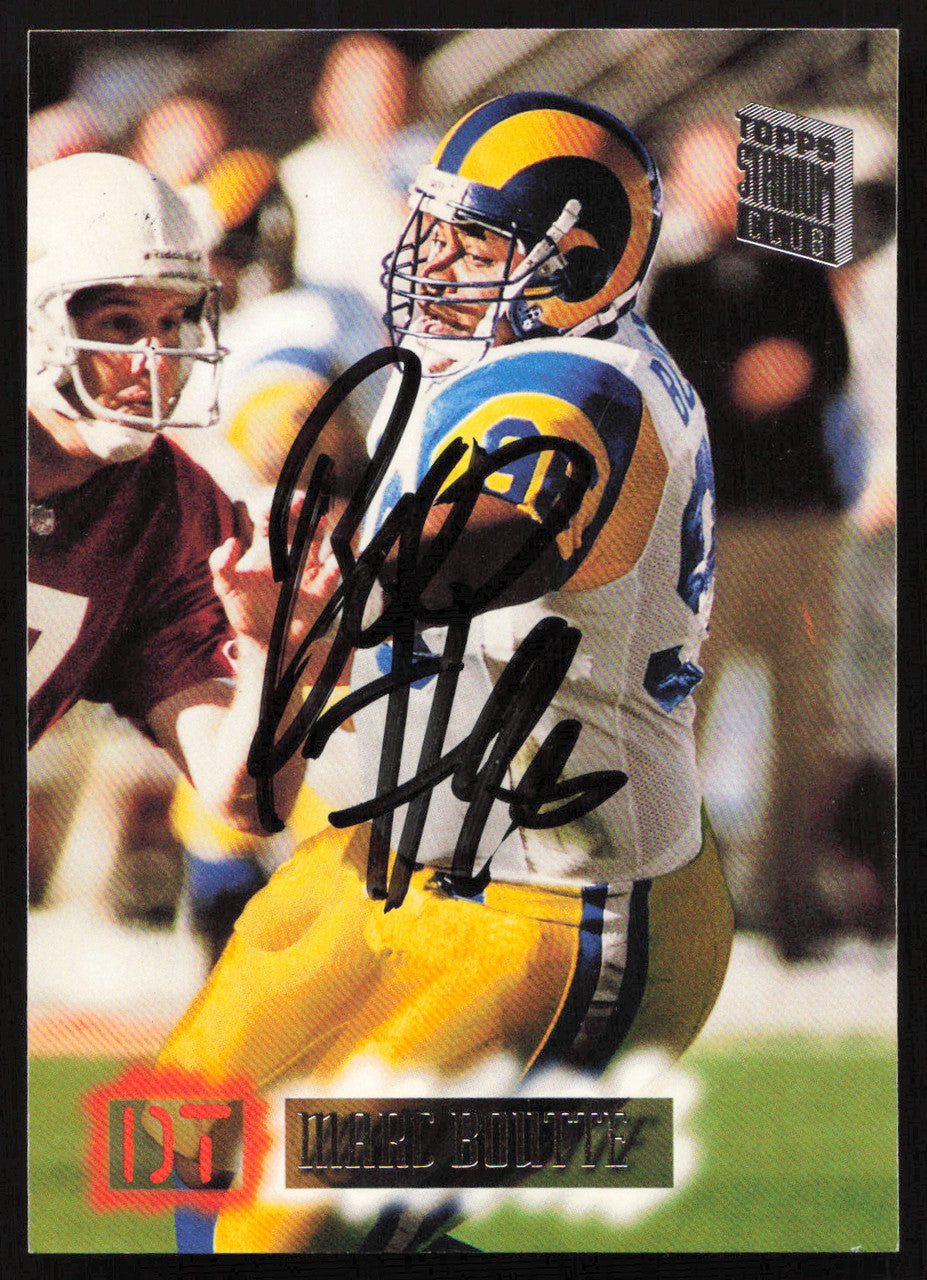 Marc Boutte Autographed 1994 Stadium Club Card #453 Los Angeles Rams SKU #261070