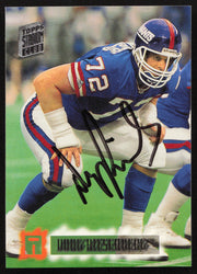 Doug Riesenberg Autographed 1994 Stadium Club Card #263 New York Giants SKU #261074
