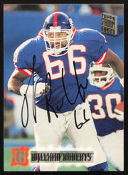 William Roberts Autographed 1994 Stadium Club Card #363 New York Giants SKU #261081