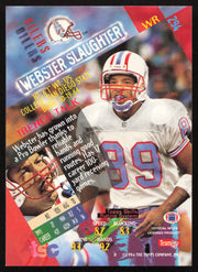Webster Slaughter Autographed 1994 Stadium Club Card #294 Houston Oilers SKU #261086