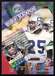 Robert Blackmon Autographed 1994 Stadium Club Card #494 Seattle Seahawks SKU #261090