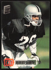 Albert Lewis Autographed 1994 Stadium Club Card #358 Los Angeles Raiders SKU #261095
