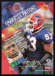 Marvcus Patton Autographed 1994 Stadium Club Card #251 Buffalo Bills SKU #261098