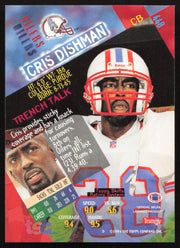 Cris Dishman Autographed 1994 Stadium Club Card #448 Houston Oilers SKU #261099