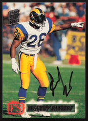 Anthony Newman Autographed 1994 Stadium Club Card #167 Los Angeles Rams SKU #261106