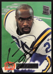 Vencie Glenn Autographed 1994 Stadium Club Card #45 Minnesota Vikings SKU #261110