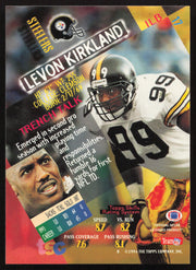 Levon Kirkland Autographed 1994 Stadium Club Card #17 Pittsburgh Steelers SKU #261114