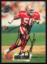 Todd Kelly Autographed 1994 Stadium Club Card #533 San Francisco 49ers SKU #261116