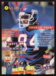 Aaron Pierce Autographed 1995 Stadium Club Card #14 New York Giants SKU #261123