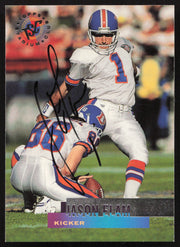Jason Elam Autographed 1995 Stadium Club Card #231 Denver Broncos SKU #261131