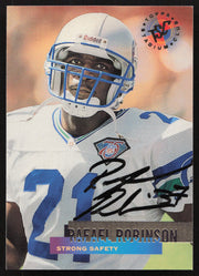 Rafael Robinson Autographed 1995 Stadium Club Card #241 Seattle Seahawks SKU #261136