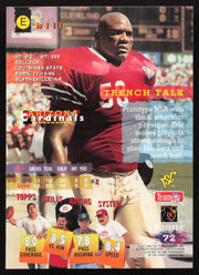 Eric Hill Autographed 1995 Stadium Club Card #72 Arizona Cardinals SKU #261145