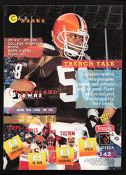 Carl Banks Autographed 1995 Stadium Club Card #142 Cleveland Browns SKU #261147
