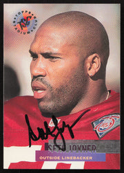 Seth Joyner Autographed 1995 Stadium Club Card #288 Arizona Cardinals SKU #261148