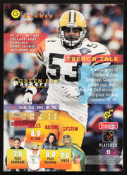 George Koonce Autographed 1995 Stadium Club Card #9 Green Bay Packers SKU #261150