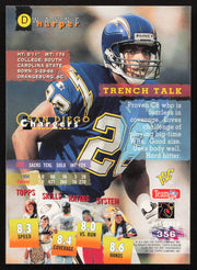 Dwayne Harper Autographed 1995 Stadium Club Card #356 San Diego Chargers SKU #261154